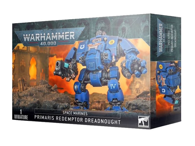 Warhammer 40K Space Marines Primaris Redemptor Dreadnought