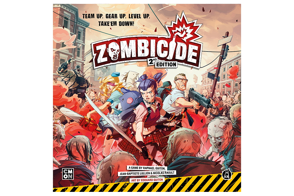 Zombicide 2nd Edition Board Game 60 Second Review #zombicide #zombies