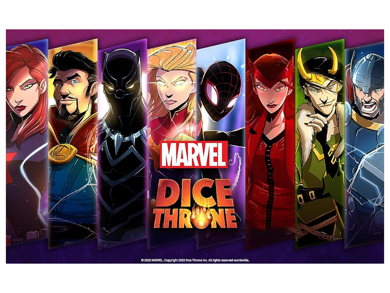 Dice Throne Marvel